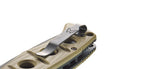 Couteau automatique Benchmade Auto Adamas Cru Wear - G10 Desert Tan, lame grise