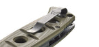 Couteau automatique Benchmade Auto Adamas Cru Wear - G10 olive, lame marron