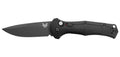 Couteau automatique Benchmade Claymore - Manche grivory noir, CPM D2, tranchant lisse, lame de 86 mm, lame drop point