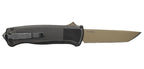 Couteau automatique Benchmade Shootout CF-Elite - Tanto, Cru Wear