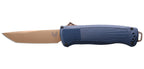 Couteau automatique Benchmade Shootout Crater Blue