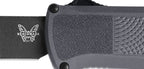 Couteau automatique Benchmade Shootout gris foncé