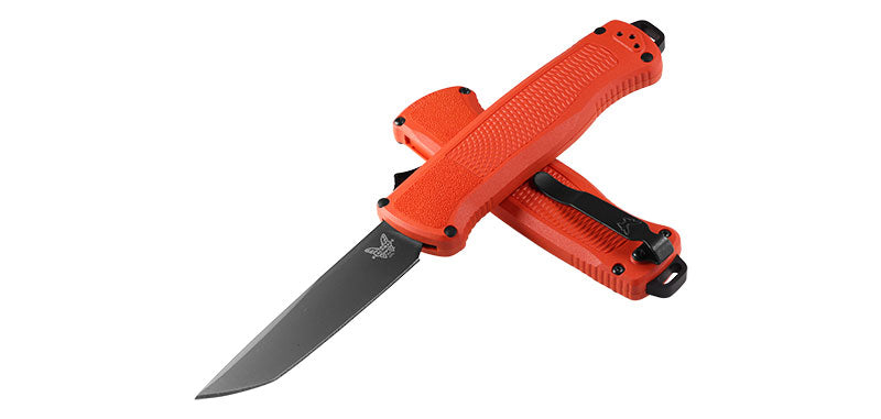 Couteau automatique Benchmade Shootout Mesa Red