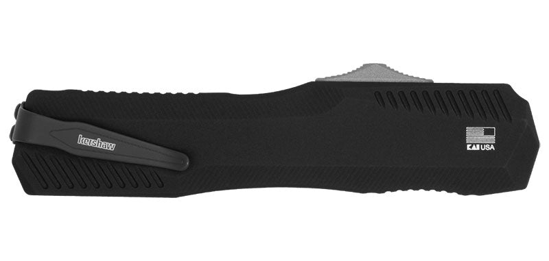 Couteau automatique Kershaw Livewire - Lame 85mm - Manche Carbone