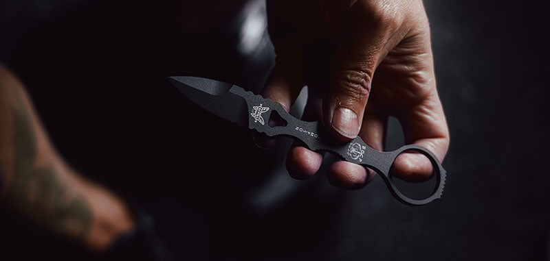 Couteau Benchmade Mini SOCP Urban Gray