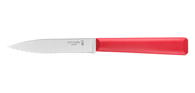 Couteau cranté Opinel Les Essentiels+ n°313 - Rouge