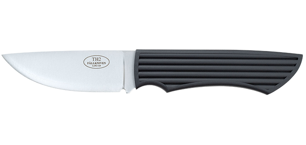 Couteau de chasse Fallkniven Taiga Hunter lame 84 mm - Manche Thermorun