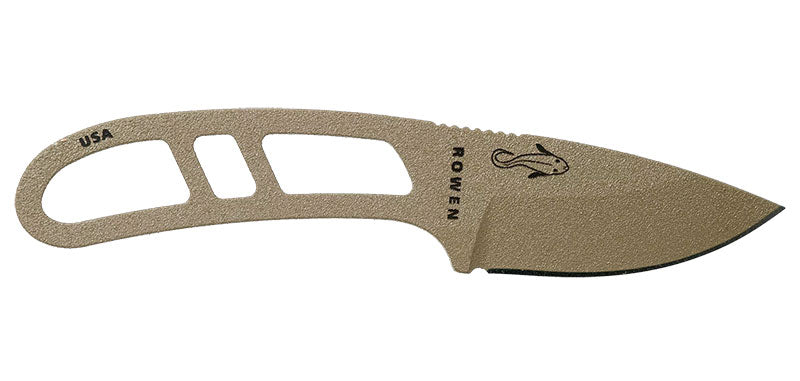 Couteau de cou ESEE Candiru Dark Earth lame 51 mm