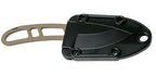 Couteau de cou ESEE Candiru Dark Earth lame 51 mm