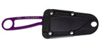 Couteau de cou ESEE Izula violet avec étui moulé