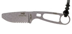 Couteau de sauvetage ESEE Imlay à bout rond et étui orange