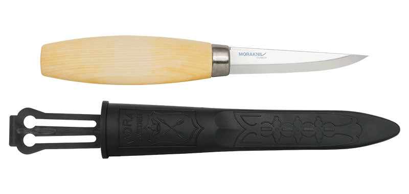 Couteau de sculpture Morakniv Carving 106 carbone