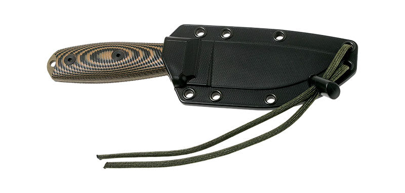 Couteau ESEE-3 lame Dark Earth manche G10 3D coyote et noir
