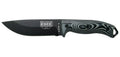 Couteau ESEE-5 lame noire manche G10 3D gris et étui Kydex