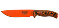 Couteau ESEE-6 lame orange manche G10 3D orange et noir