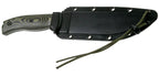 Couteau ESEE-6 lame verte manche G10 3D vert et noir