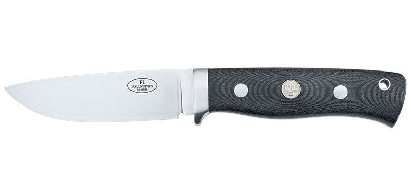 Couteau Fallkniven F1 Next Generation 3G en coffret - Micarta noir