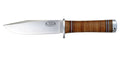 Couteau Fallkniven Frej NL4 lame 130 mm manche cuir