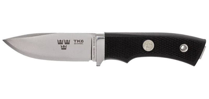 Couteau Fallkniven Tre Kronor TK6 acier 3G étui cuir ou Zytel - Etui Cuir