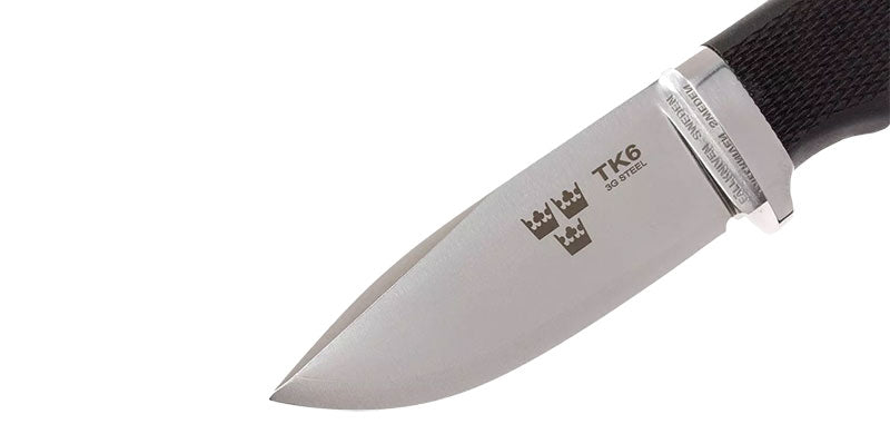 Couteau Fallkniven Tre Kronor TK6 acier 3G étui cuir ou Zytel - Etui Cuir