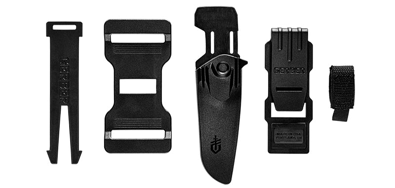 Couteau Gerber Principle Black lame fixe 78 mm
