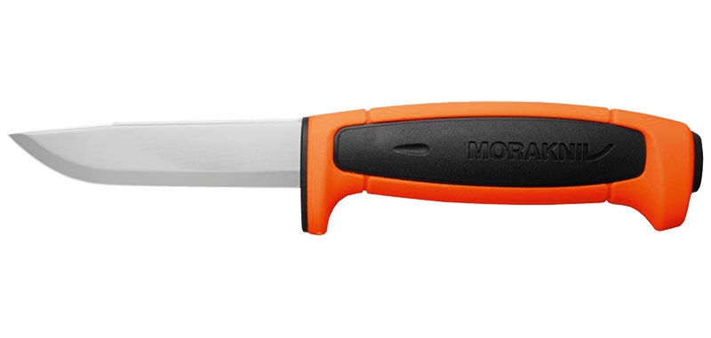 Couteau Morakniv Basic 546 inox 3 coloris - Noir et orange