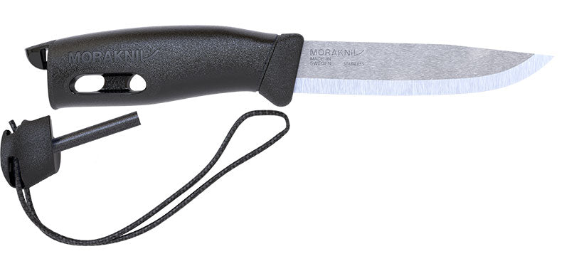 Couteau Morakniv Companion Spark avec allume-feu - Noir