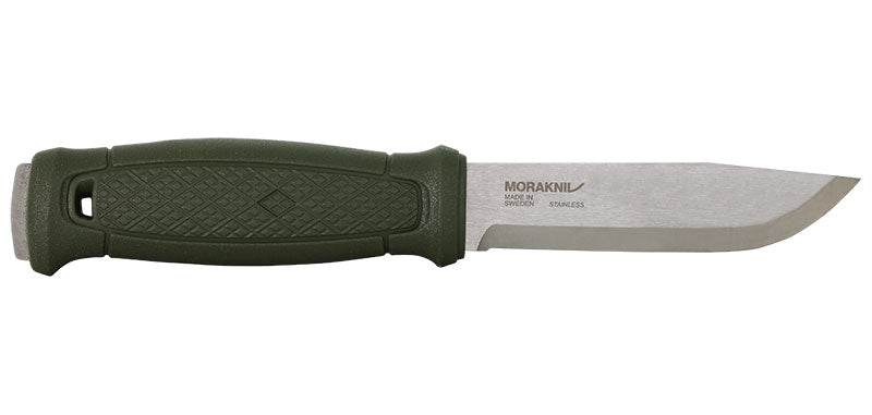 Couteau Morakniv Garberg full tang lame 109 mm - Inox 14C28N, manche vert
