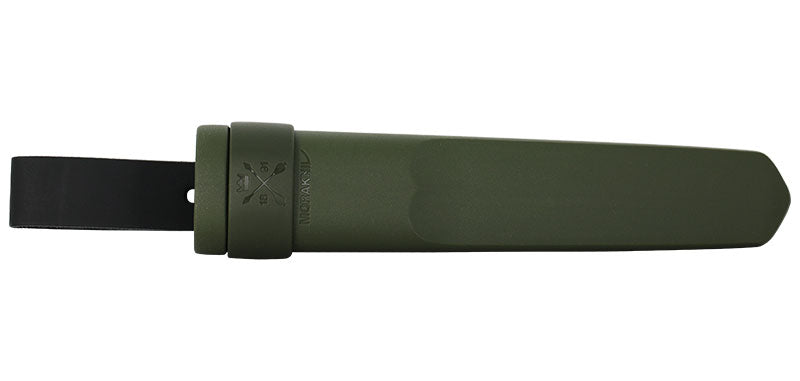 Couteau Morakniv Garberg full tang lame 109 mm - Inox 14C28N, manche vert
