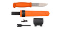 Couteau Morakniv Kansbol orange avec kit de survie