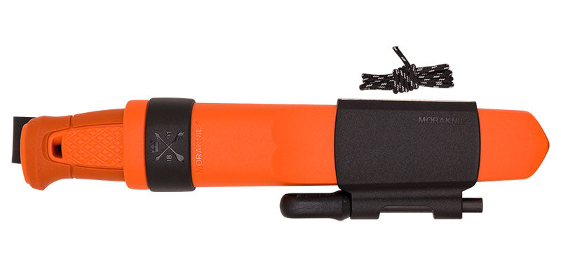 Couteau Morakniv Kansbol orange avec kit de survie