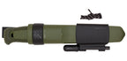 Couteau Morakniv Kansbol vert avec kit de survie