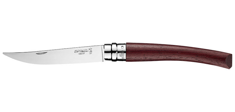 Couteau Opinel Effilé inox, du N°8 au N°15 - N°10 padouk poli