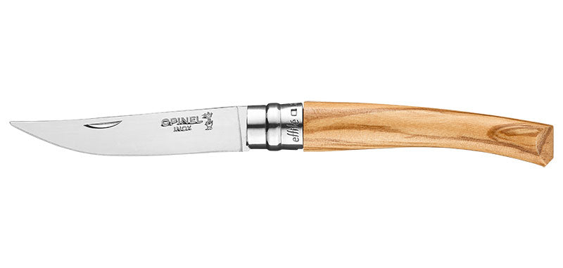 Couteau Opinel Effilé inox, du N°8 au N°15 - N°8 olivier