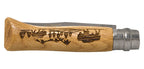 Couteau Opinel N°08 Animalia America, bison, élan ou ours - Bison