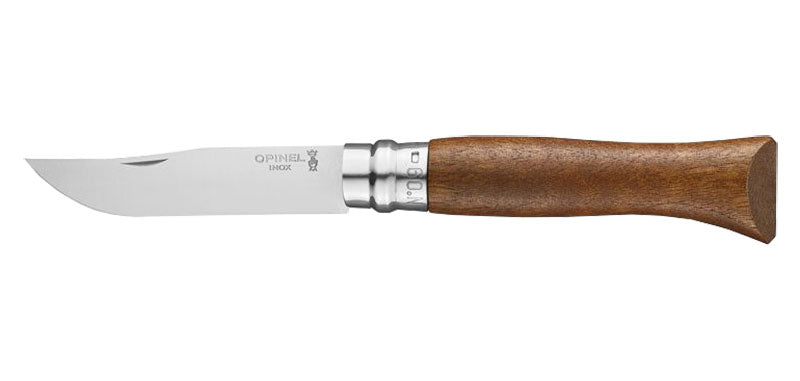 Couteau Opinel N°09 Tradition Luxe, manche chêne ou noyer - Noyer