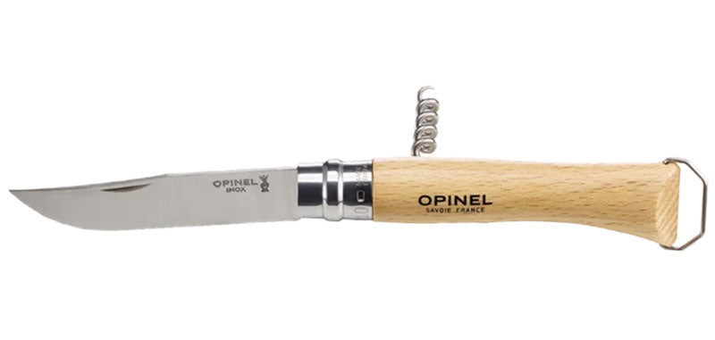 Couteau Opinel N°10 tire-bouchon en coffret plumier
