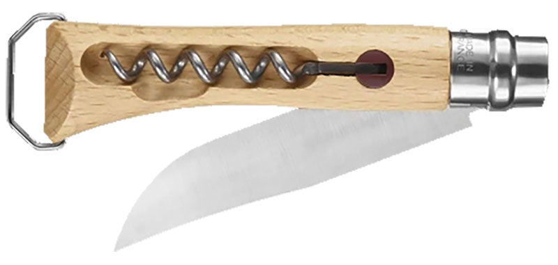 Couteau Opinel N°10 tire-bouchon en coffret plumier