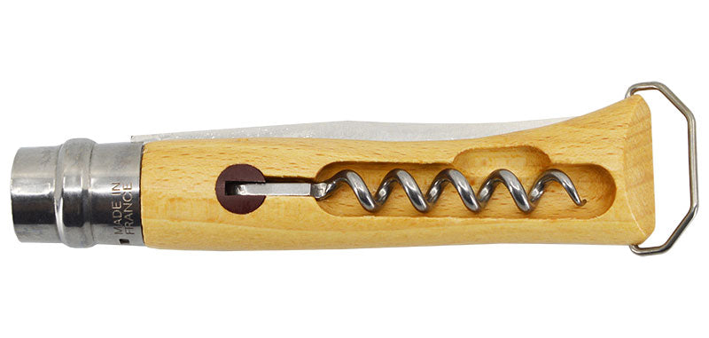 Couteau Opinel N°10 tire-bouchon et décapsuleur