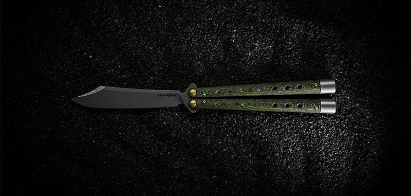 Couteau papillon Benchmade Necron Jungle Wear damas