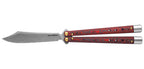 Couteau papillon Benchmade Necron Lava Flow damas