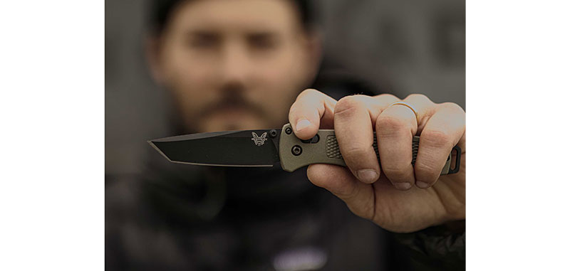 Couteau pliant Benchmade Bailout Ranger Green
