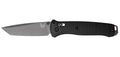 Couteau pliant Benchmade Bailout Storm Gray - Tranchant lisse