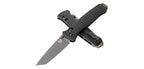 Couteau pliant Benchmade Bailout Storm Gray - Tranchant lisse
