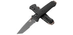 Couteau pliant Benchmade Bailout Storm Gray - Tranchant mixte