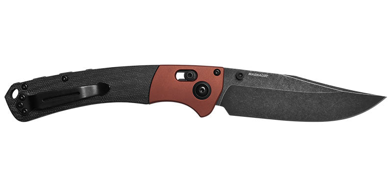 Couteau pliant Benchmade Crooked River - Manche Micarta