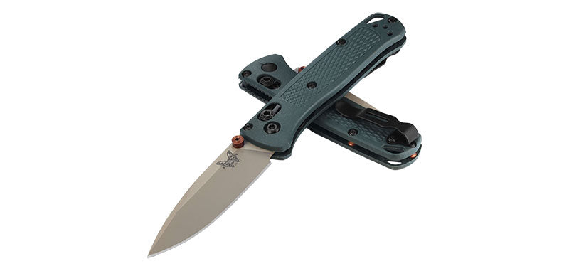 Couteau pliant Benchmade Mini Bugout Taiga Green