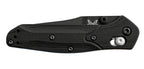 Couteau pliant Benchmade Mini Osborne - Manche g10 noir, lame noir, CPM S30V
