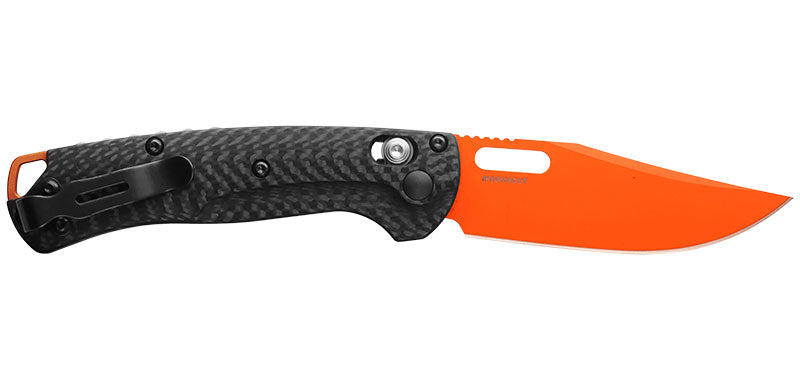 Couteau pliant Benchmade Mini Taggedout - Manche Carbone