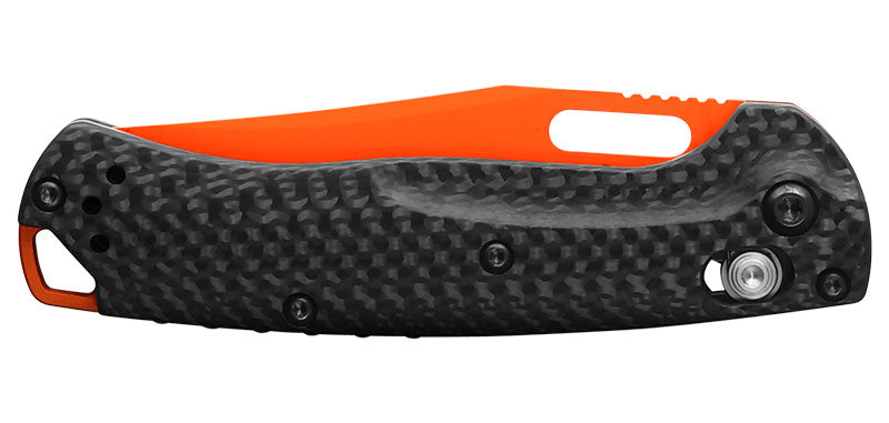 Couteau pliant Benchmade Mini Taggedout - Manche Carbone